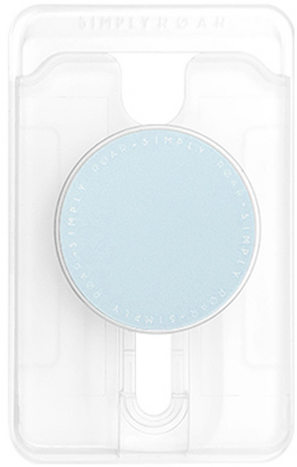 심플리로어 푸쉬업 휴대폰 카드지갑 스마트톡, 스카이블루, 1개