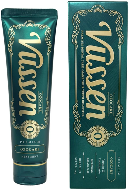 뷰센 구취케어 치약 허브민트향, 120g, 1개 - 쿠팡