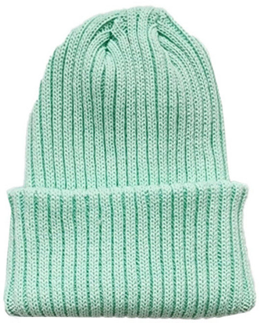 한스모자 무지비니 커플비니 롱 심플 형광컬러 겨울모자