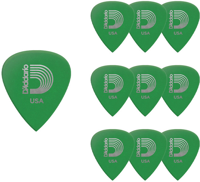 다다리오 두랄린 프리시전 기타피크 DURALIN PRECISION 6DGN4-10, 10개