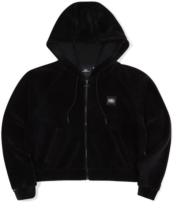 오닐 여성용 노벨 코듀로이 후드 풀집 점퍼 OWJUM8106