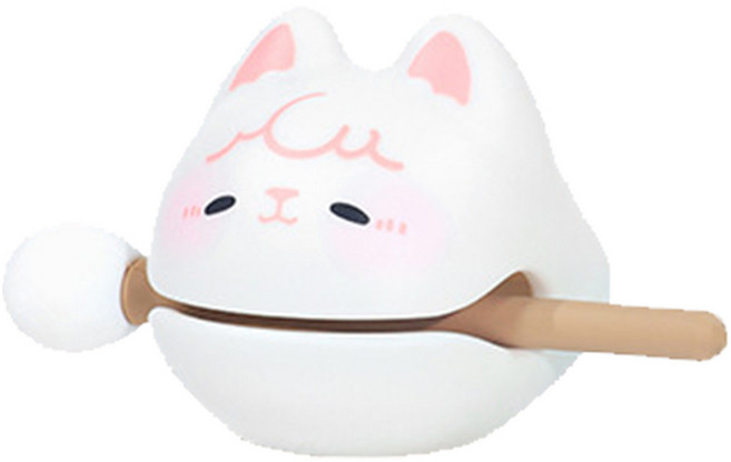 탑피아 귀여운 동물 목탁, A 미니양, 1개