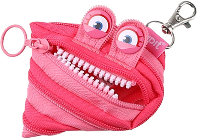 집잇 와일드링스 미니 파우치, 핑크, 1개