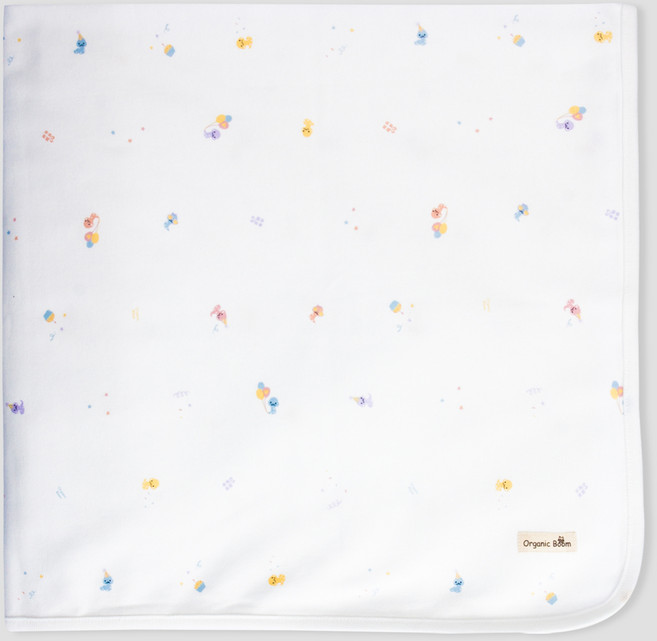 오가닉붐 유아용 청사해 뱀띠 속싸보 사계절