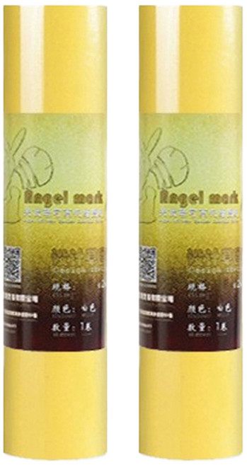 마다꾸미 트레이싱지 롤 옐로우, 31.5cm x 23m, 2개