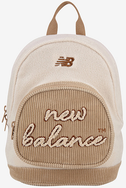 New Balance Kids 季節款迷你後揹包, 米色系