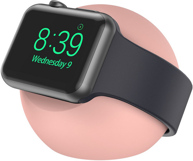 미니덕트 애플워치 거치대, 핑크
