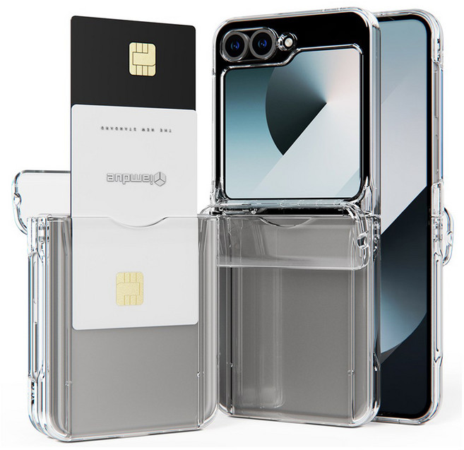 아이엠듀 힌지보호 카드 2장 수납 휴대폰 케이스