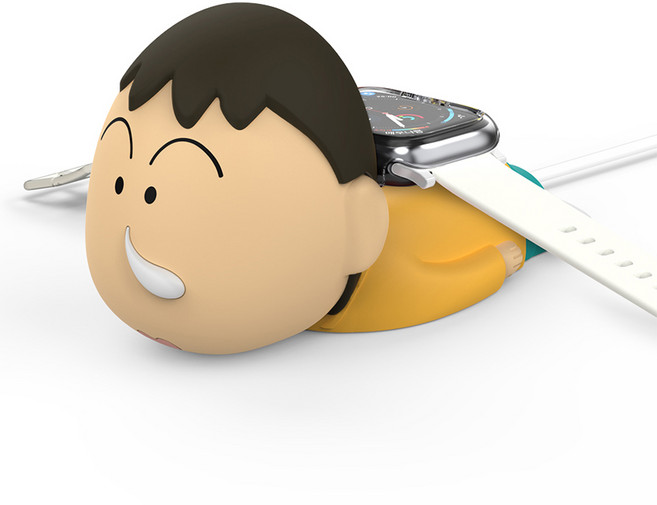 포카모리 짱구 실리콘 스마트워치 충전거치대, 맹구, 1개