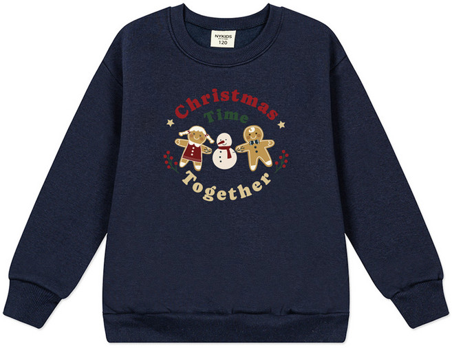 뉴욕꼬맹이 아동용 기모 맨투맨 W250