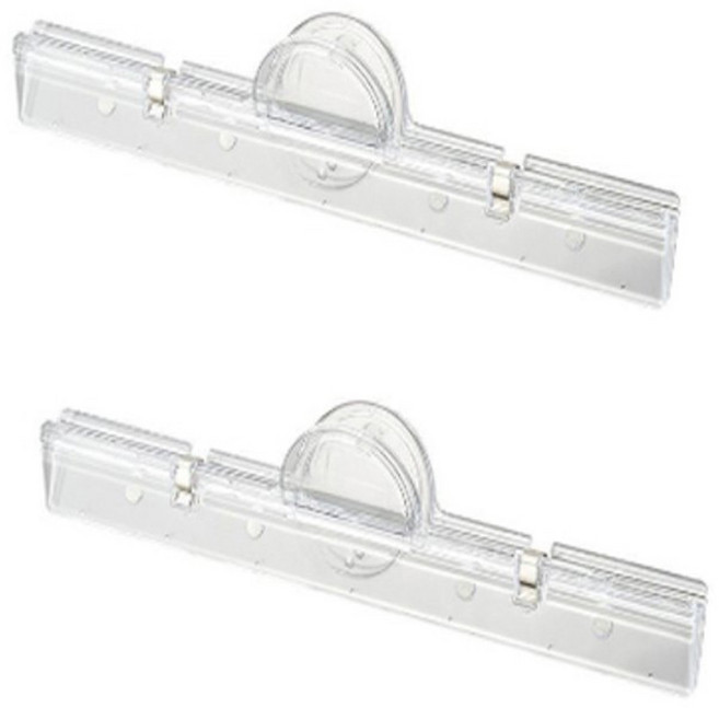 마다꾸미 마그넷 클립 2p, 투명, 1세트