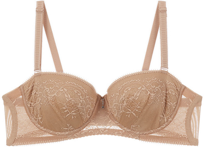 비너스 여성용 3D 반컵 패드 브라 C D E컵