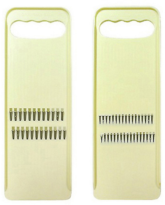 사계절 가는 채칼 3mm + 1.6mm 세트, 아이보리, 1세트