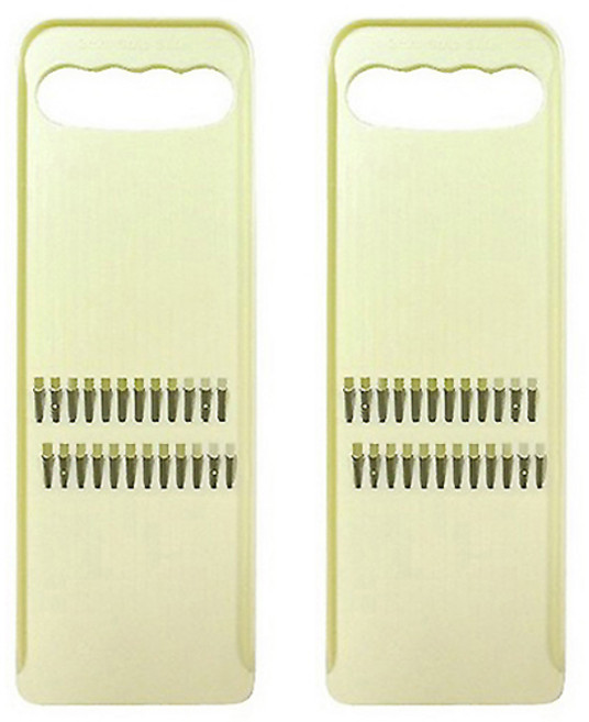 사계절 가는 채칼 3mm, 아이보리, 2개