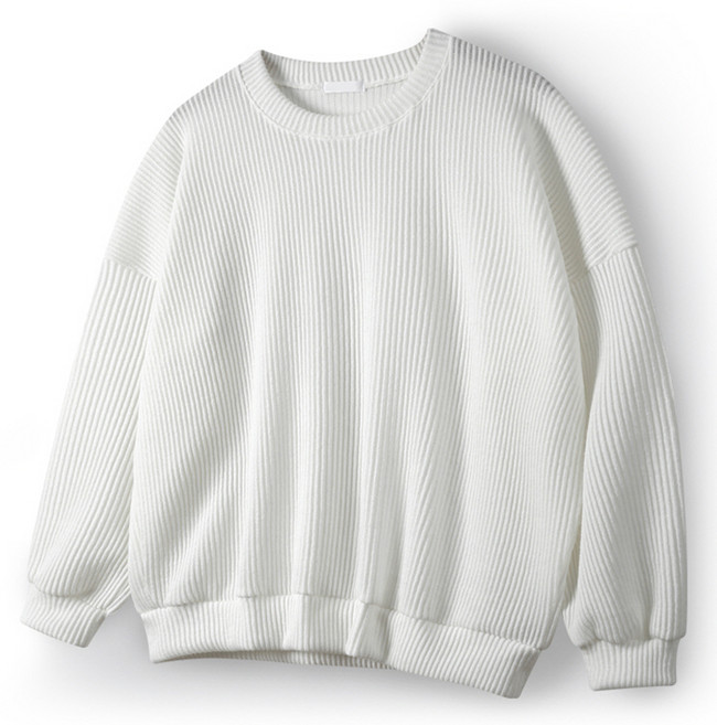 HARRISON HOMME HA-1155 寬鬆版型羅紋圓領大學T WOD1030