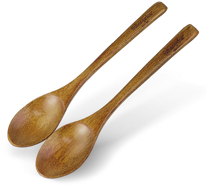 피셔프라이스 나무 조리도구 롱 스푼, 단품, 2개