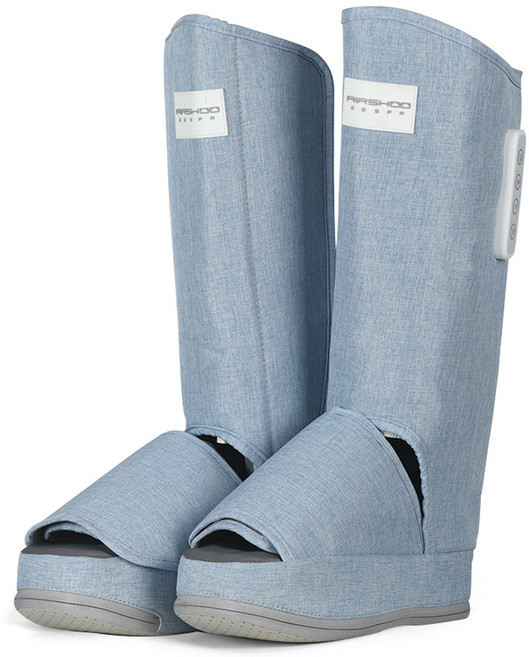 제스파 더툴 400 에어슈 듀얼 발 종아리 마사지기 ZP5645, ZP5646, 스카이 블루