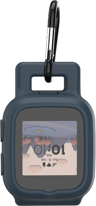 my First FONE 兒童智慧手錶 S3系列 頸掛繩 + 登山扣環組, 太空藍, 1套