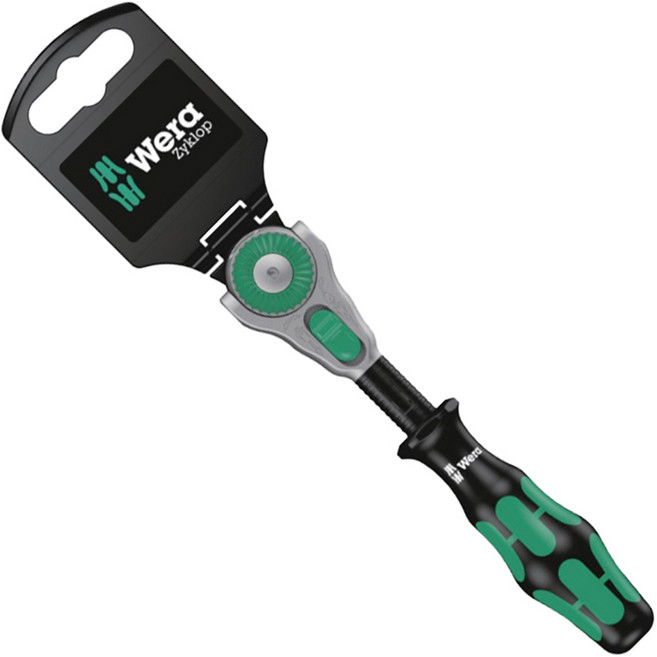 Wera 8000 B SB 3 / 8 스피드라쳇 핸들 073261, 1개