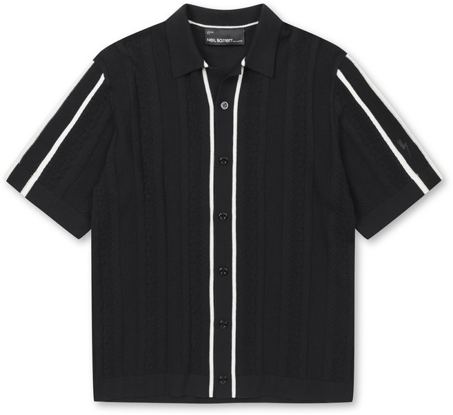 닐바렛 남성용 루즈 크로셰 니트 NHWAM23010