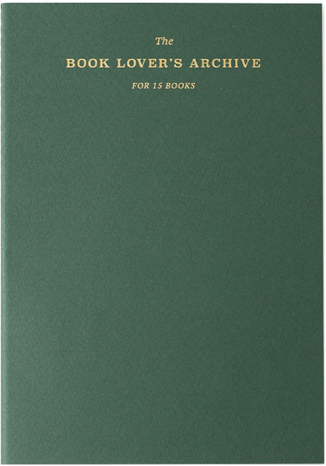 페이퍼리안 리딩저널 슬림 북러버스 아카이브 노트, 파인 그린, 1개