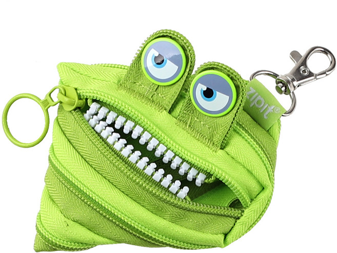 집잇 와일드링스 미니파우치 키링, 그린, 1개