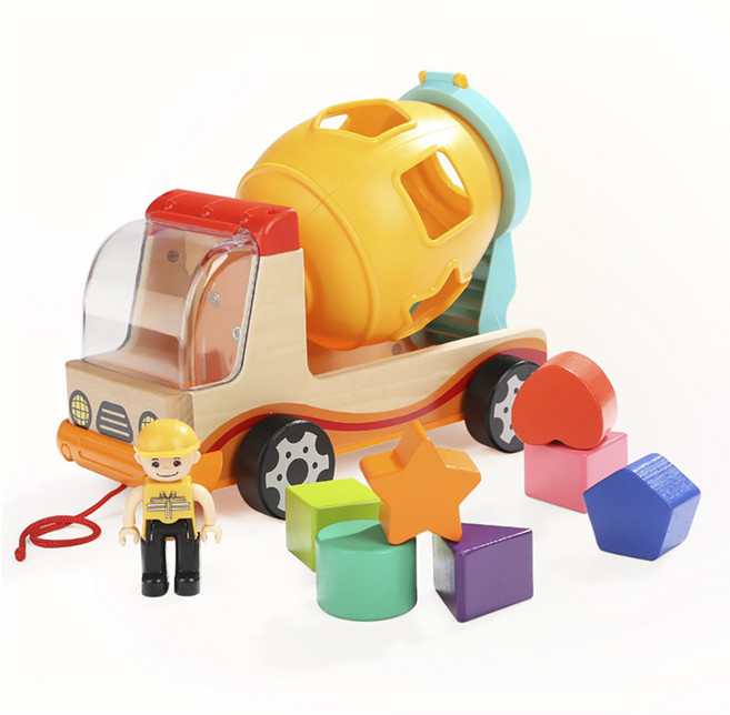 탑브라이트 도형놀이 블록트럭, 1개