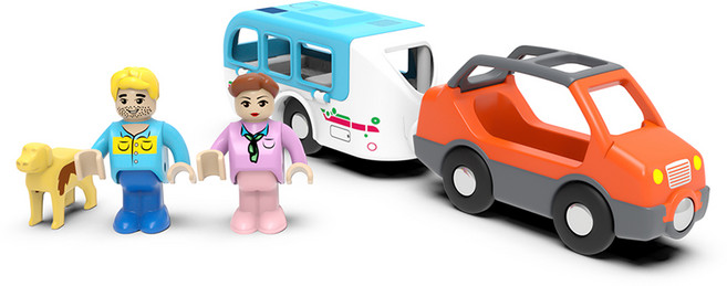 미카포트 캠핑카, 혼합색상, 1개