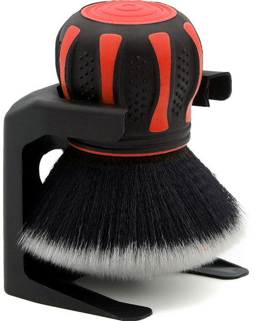 에이스피드 차량용 멀티 청소 세차 브러쉬, 레드, 1개