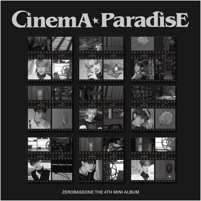 ZEROBASEONE(ZB1) 迷你4輯《CINEMA PARADISE》Digipack Ver. (版本隨機), 1CD