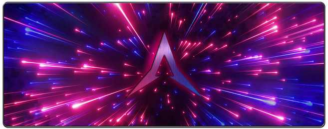 앱코 슈팅스타 유리섬유 완전방수 극슬라이딩 게이밍 마우스 장패드, 1개