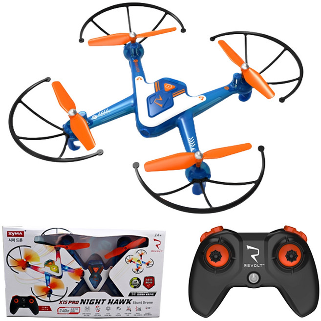 시마 광학포지셔닝 센서 탑재 드론 X15PRO, 1세트, 혼합색상