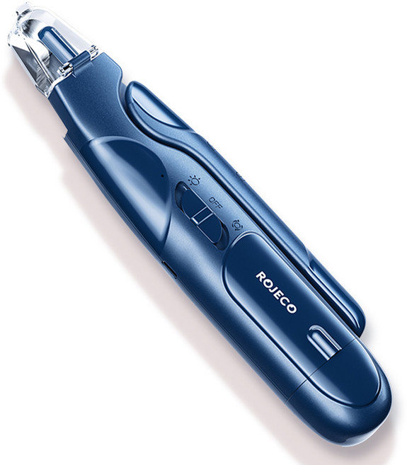 로제코 반려동물 LED 그라인더 발톱깎이, 블루, 1개