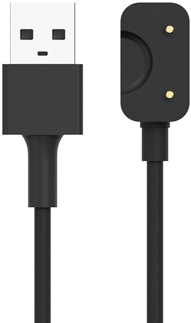 랩씨 충전기 케이블 A타입, 블랙, 1개