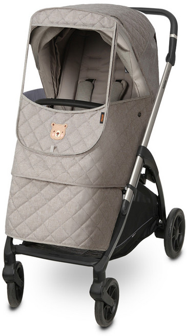 마니또 멜란지 패딩 와펜 디럭스 범용 커버 베어, 베이지, 1개