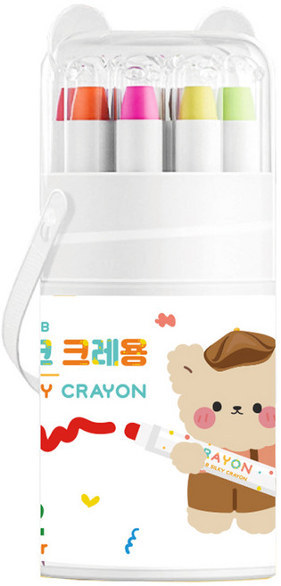 투코비 실크 크레용 색연필, 12색, 1개