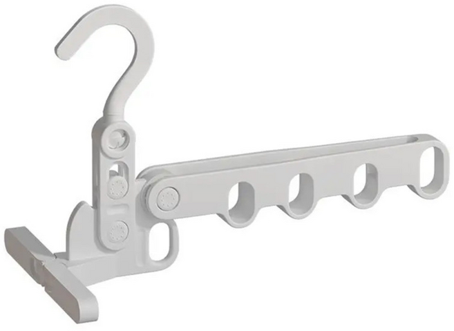 여행 휴대용 빨래 건조대 2p, 화이트