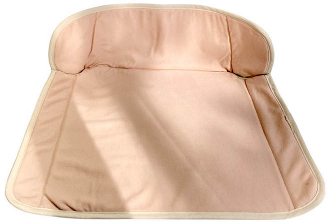 베베리얼 주니어 오가닉 유모차라이너 방수 카시트, 브라운, 1개