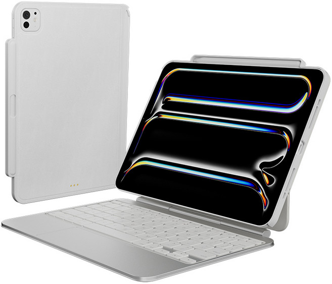 스위치이지 커버버디 매직키보드 케이스, 레더화이트, 1개