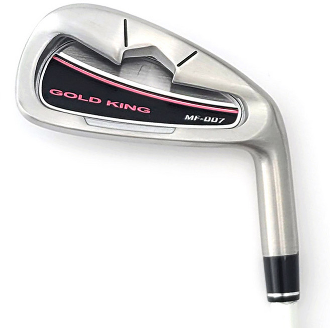골드킹 여성용 연습용 골프클럽 아이언 7번