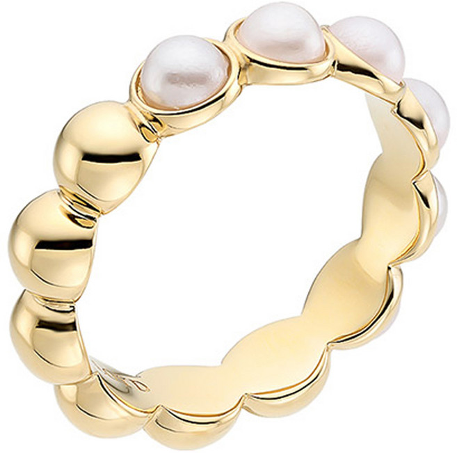 로이드 여성용 진주 볼 반지