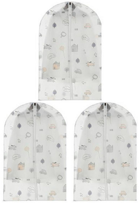 피니어스 두꺼운 양복 정장 옷 커버 D타입, 1개입, 3개