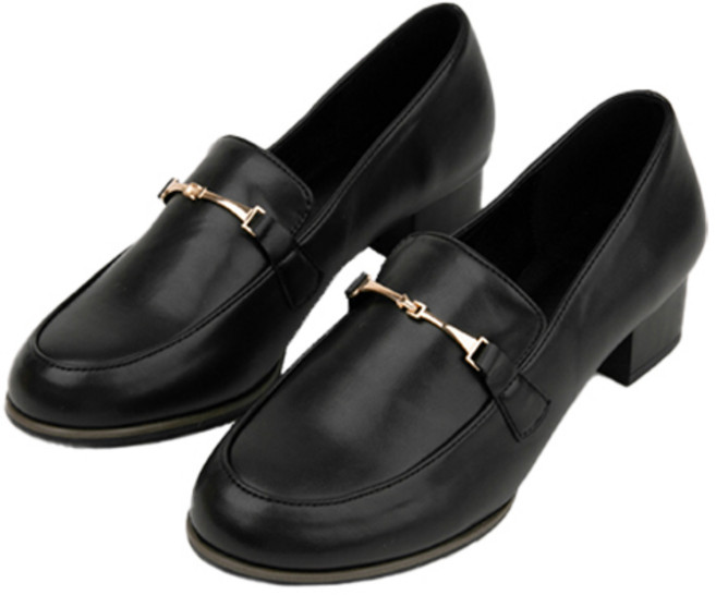 분홍코끼리 여성용 Vol.5 피아니스트 골드 로퍼 4cm