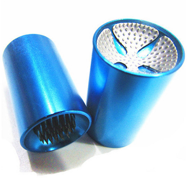 당구 미니 헤드 샌딩 큐대 손질도구, 블루, 1개