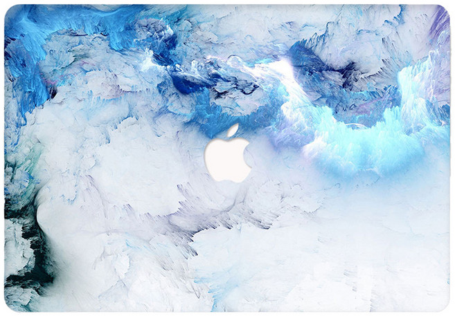 위니즈 맥북케이스 컬러 프린팅 로고타공 13형 M1 M2 A2251 A2289 A2338, RS778, 1개