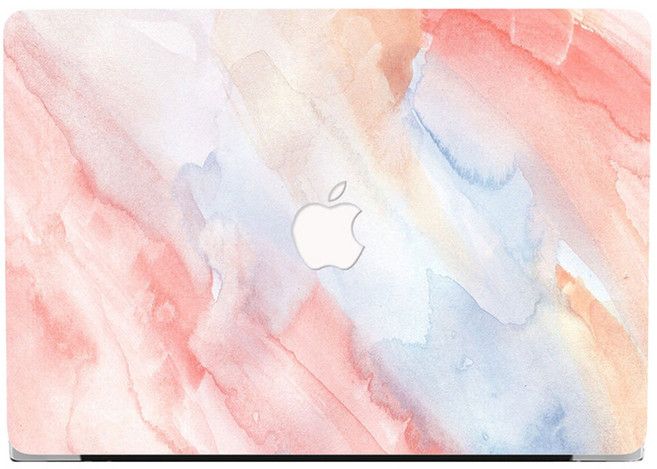 위니즈 맥북케이스 컬러 프린팅 로고타공 13형 M1 M2 A2251 A2289 A2338, RS1292, 1개