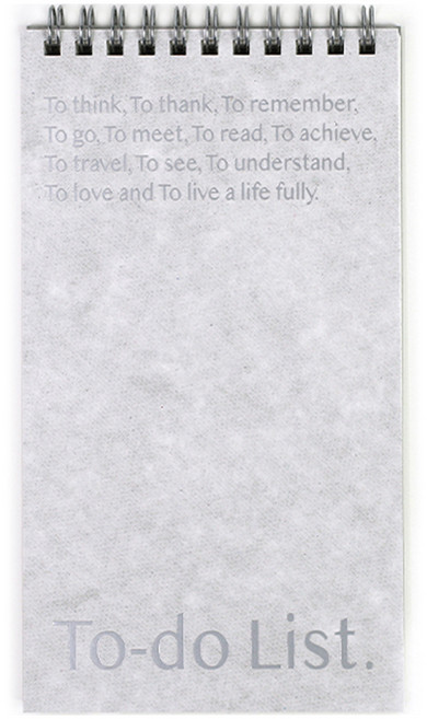 페이퍼리안 리스트 투 리브바이 투두 리스트, 클라우디화이트, 60매, 1개