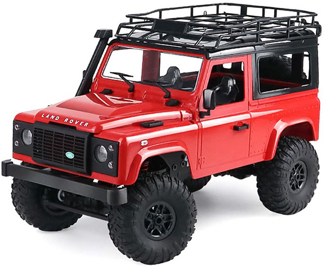 엠엔모델 4륜 구동 오프로드 RC카, 레드, 1개