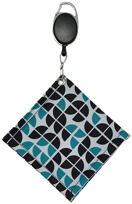 로브로코 골프 와이어 릴 클리너 타월, 블루