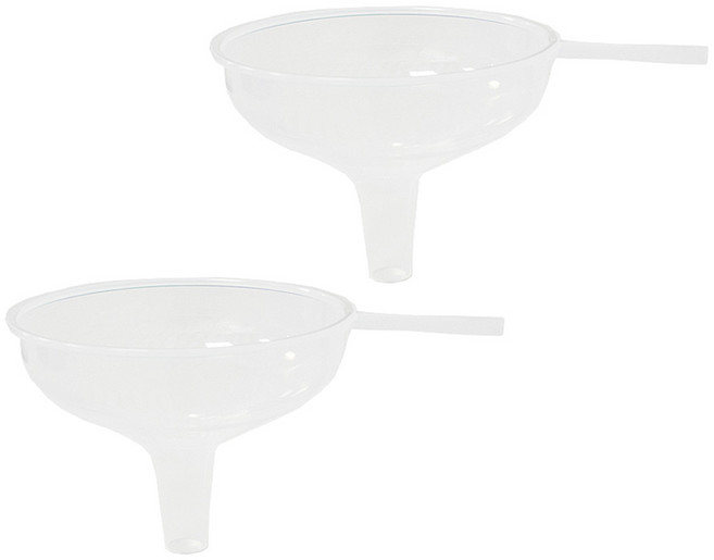 크린메이트 소분용 깔때기 중형, 투명, 2개